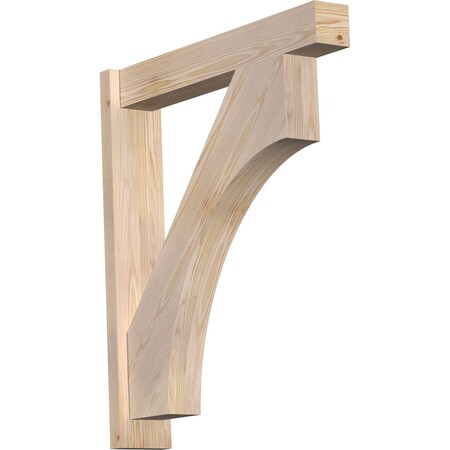 Ekena Millwork Westlake Block Smooth Outlooker, Douglas Fir, 5 1/2"W x 30"D x 34"H OUT06X30X34WTL05SDF